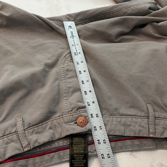 TRUE RELIGION Rocco Tailored overdye Twill pants / jeans Gray Size 38 - Picture 12 of 15